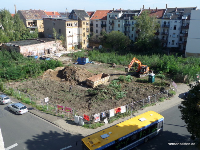 Baustelle Stötteritz 2014