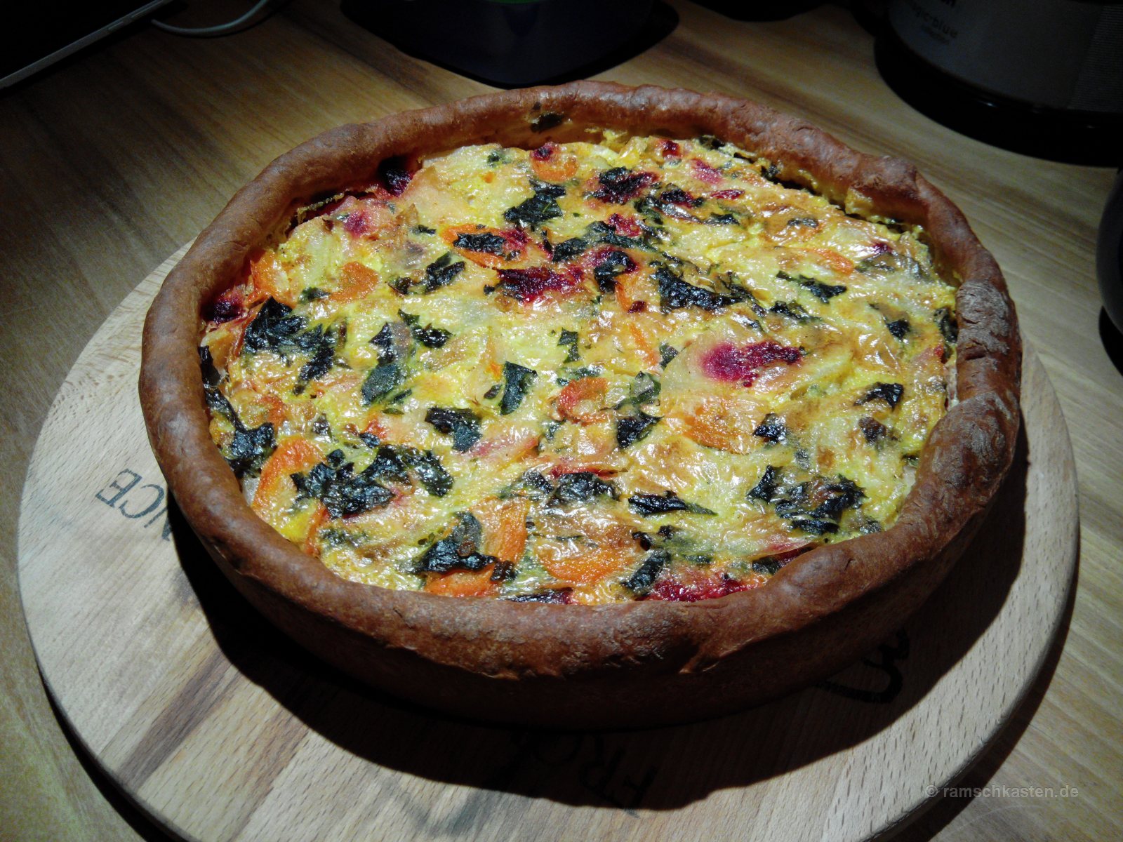 Quiche Rezept: Gemüsequiche einfach und schnell